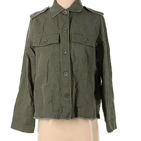 Universal Thread Barn Jacket Style Green Jacket Size Small - Picture 2 of 3